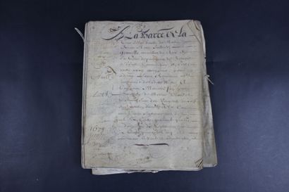 [MANUSCRITS], [ILE ET-VILLAINE / CÔTES-D'ARMOR]...