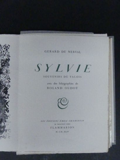 Gérard de NERVAL, SYLVIE, Emile Chamontin...