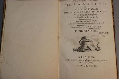 [DELISLE de SALES (Jean-Baptiste)] - De la...