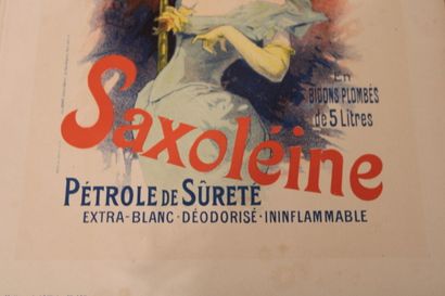 [AFFICHE], Affiche Originale SAXOLEINE, Pétrole...