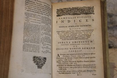 SAMUEL PITISCUS (1637-1727), Sextii Aurelii...