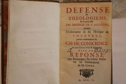 [RELIGIOSA], Défense des Théologiens, et...
