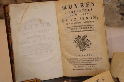 VOISENON (Abbé de). Oeuvres complètes. Paris,...