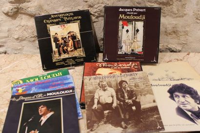 [CHANSONS] MOULOUDJI , Important LOT de Vinyles...