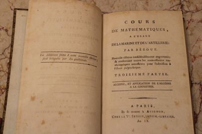[SCIENCES] , BEZOUT , A treatise on Arithmetic...