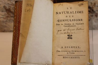 [HECQUET Philippe]. Le Naturalisme des Convulsions...