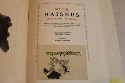Georges VILLA (1883-1965). Collectif, Mille...