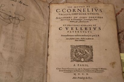 [HISTOIRE] [TACITE], Les oeuvres de C. Cornelius...