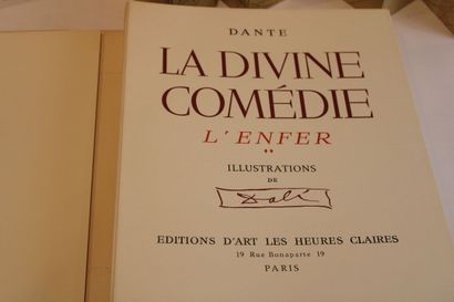 DALI (Salvador), DANTE. La Divine Comédie....
