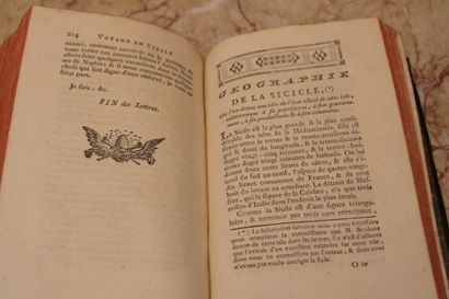 [VOYAGE], BRYDONE (Patrick). Voyage en Sicile...