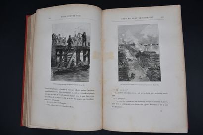 JULES VERNE, NORD CONTRE SUD, Paris, Bibliothèque...