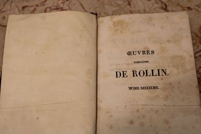 ROLLIN (Charles), Complete works of Rollin....