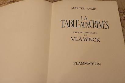 AYMÉ (Marcel) , VLAMINCK, La Table-aux-Crevés....