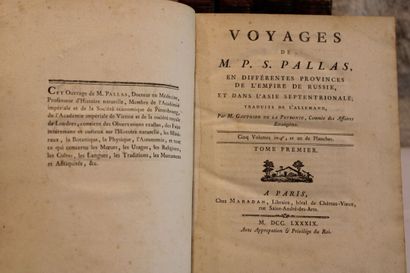 PALLAS (Pierre-Simon). Voyages de M. P. S....