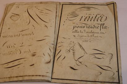 [CALLIGRAPHIE], Principe de l'art d'écrire,...