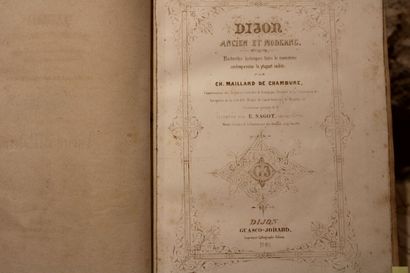 [REGIONALISM], MAILLARD de CHAMBURE (Charles-Hippolyte),...