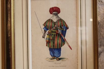 [VOYAGE], Important ensemble de gravures...
