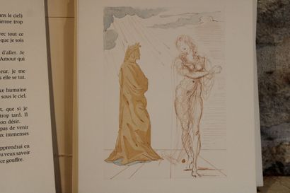 DALI (Salvador), DANTE. La Divine Comédie....