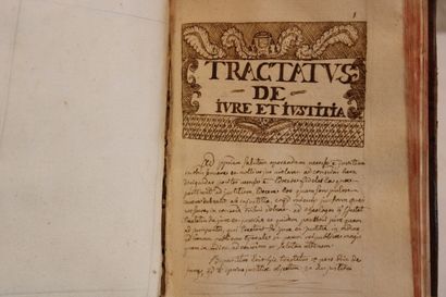 Recueil de deux traités en latin à l'usage...