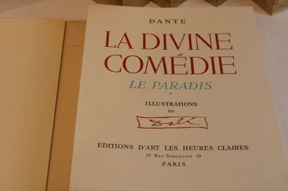 DALI (Salvador), DANTE. La Divine Comédie....