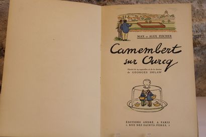 Réunion de deux ouvrages de caricatures ,...
