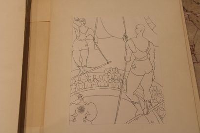 [CIRQUE], ZENDEL (Gabriel). Cirque. 25 estampes...