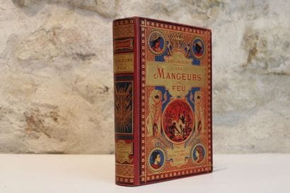 .
[CARTONNAGE], JACOLLIOT (Louis), Les Mangeurs...