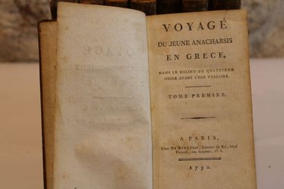 BARTHELEMY (J.J) Voyage du jeune Anacharsis...
