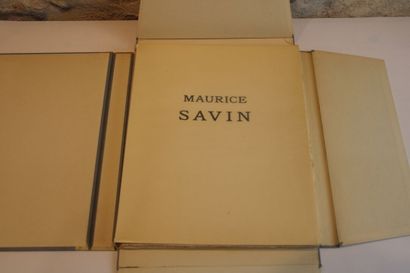 SAVIN (Maurice) MAC ORLAN. Dix estampes originales...