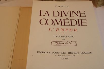 DALI (Salvador), DANTE. La Divine Comédie....