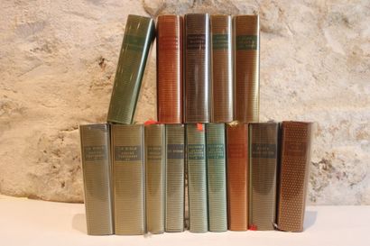 LA PLEIADE, Set of 14 volumes Bibliothèque...