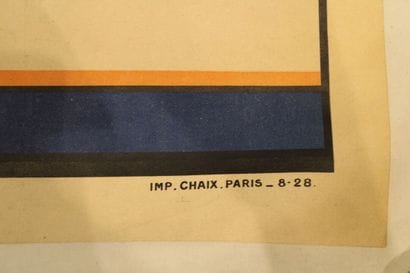 [POSTER], Original canvas poster Société...