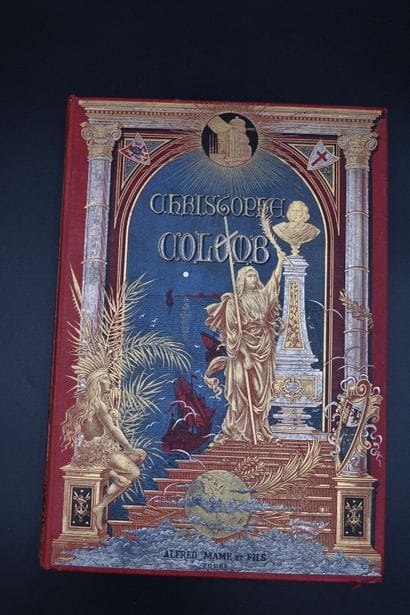 Mgr RICARD, CHRISTOPHE COLOMB , Tours, Alfred...