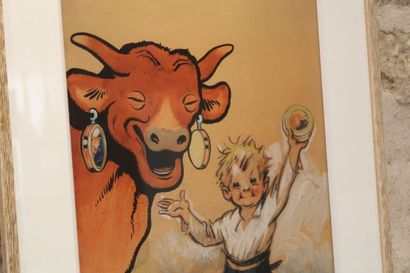 [AFFICHE], RABIER et POULBOT. Affiche Publicitaire...