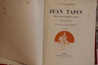 [CARTONNAGES] including : 
- Edouard TROBGAN,...