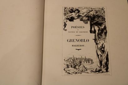 (REGIONALISM) DAUPHINE. BLANC says LA GOUTTE....