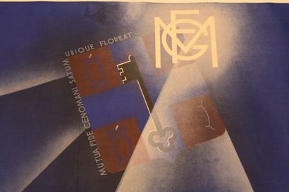 [POSTER], Original canvas poster Mutuelle...