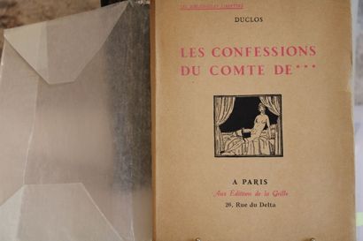 [CURIOSA], Réunion d'ouvrages, dont : 
-...