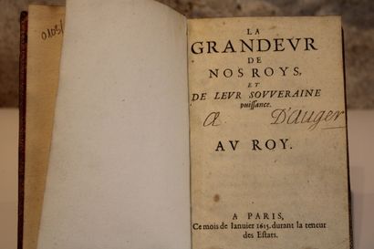 BIGNON Jérôme (1589-1656), Magistrat. - Historien...