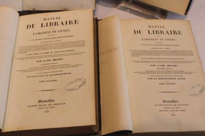 BRUNET (Jacques-Charles). Manuel du Libraire...