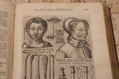 [CHIRURGIE], GUILLEMEAU, Jacques. Les Oeuvres...