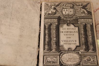 [HISTOIRE] [TACITE], Les oeuvres de C. Cornelius...
