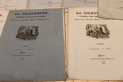 [CARICATURES]. La Silhouette, Journal des...