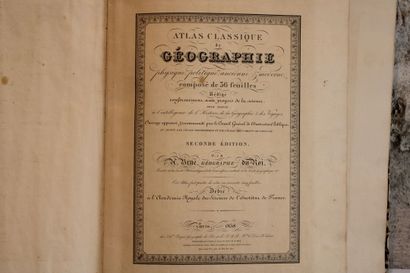 [CARTOGRAPHIE], BRUÉ (Adrien Hubert), ATLAS...