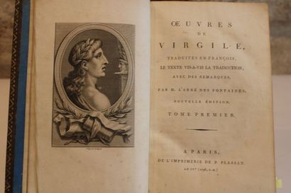 [VIRGILE]. OEuvres de Virgile, traduites...