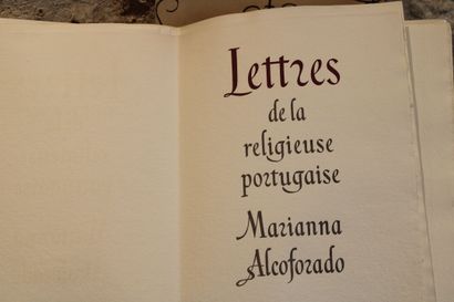 ALCOFORADO (Marianna). Lettres de la religieuse...