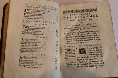 GUILLEBERT (Nicolas), Curé de Beruille, Paraphrase...