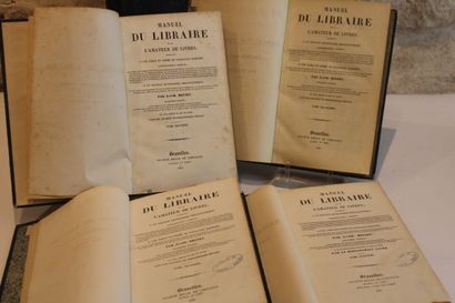 BRUNET (Jacques-Charles). Manuel du Libraire...