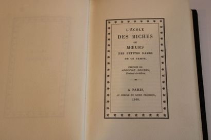 [CURIOSA], Réunion d'ouvrages, dont : 
-...