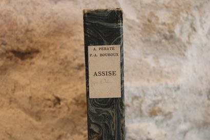 PERATE (André), ASSISE, Illustré des Eaux-fortes...